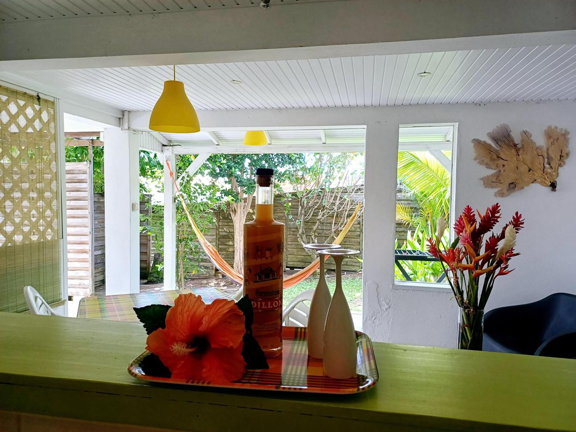 Sainte-Luce 2 T1 Hibiscus Et Colibris Appartement Buitenkant foto